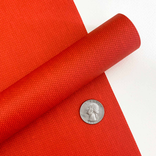 Red-Orange Canvas Print Italian Paper ~ Carta Fiorentina Italy